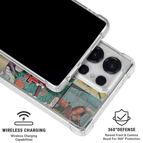 Marvel Deadpool Deadpool Collage Galaxy S25 Ultra Clear Case